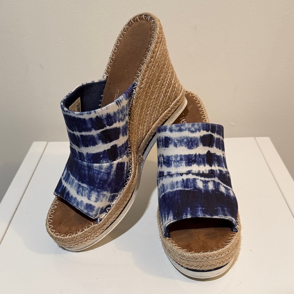 TOMS womens Monica Slide Espadrille Sandals size 10